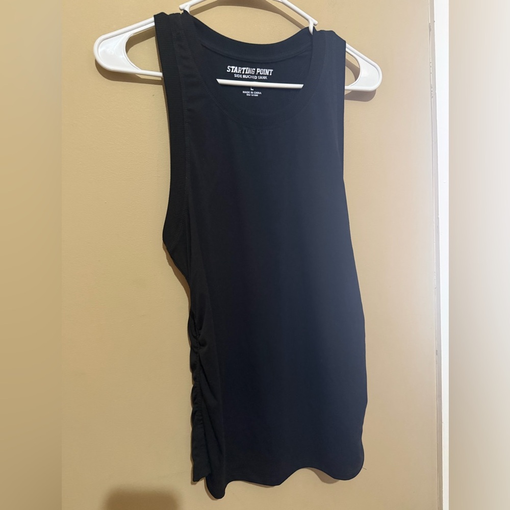 Starting Point Black Tank Top